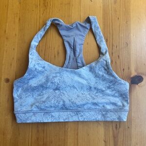 Lululemon run times sports bra, size 6